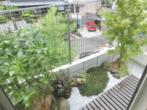 俵口Ⅲモデル裏庭